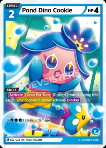 Pond Dino Cookie (BS2-028)